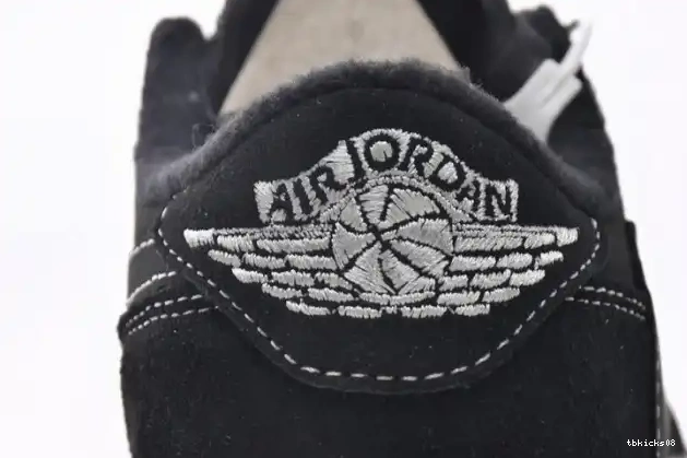 Rep TBkick Scott x Air Black OG Phantom Low 1 Jordan DM7866-001 Travis 0603